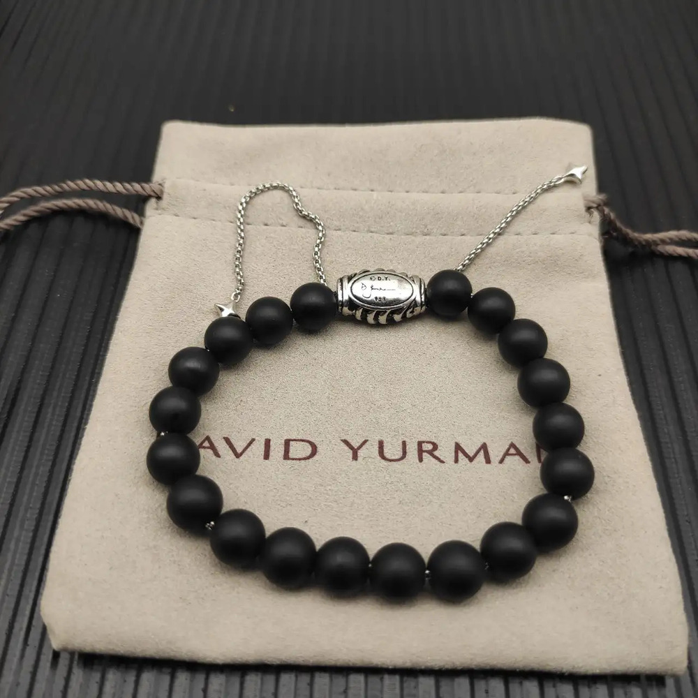 David Yurman Telescopic Matte Black Onyx Bracelet
